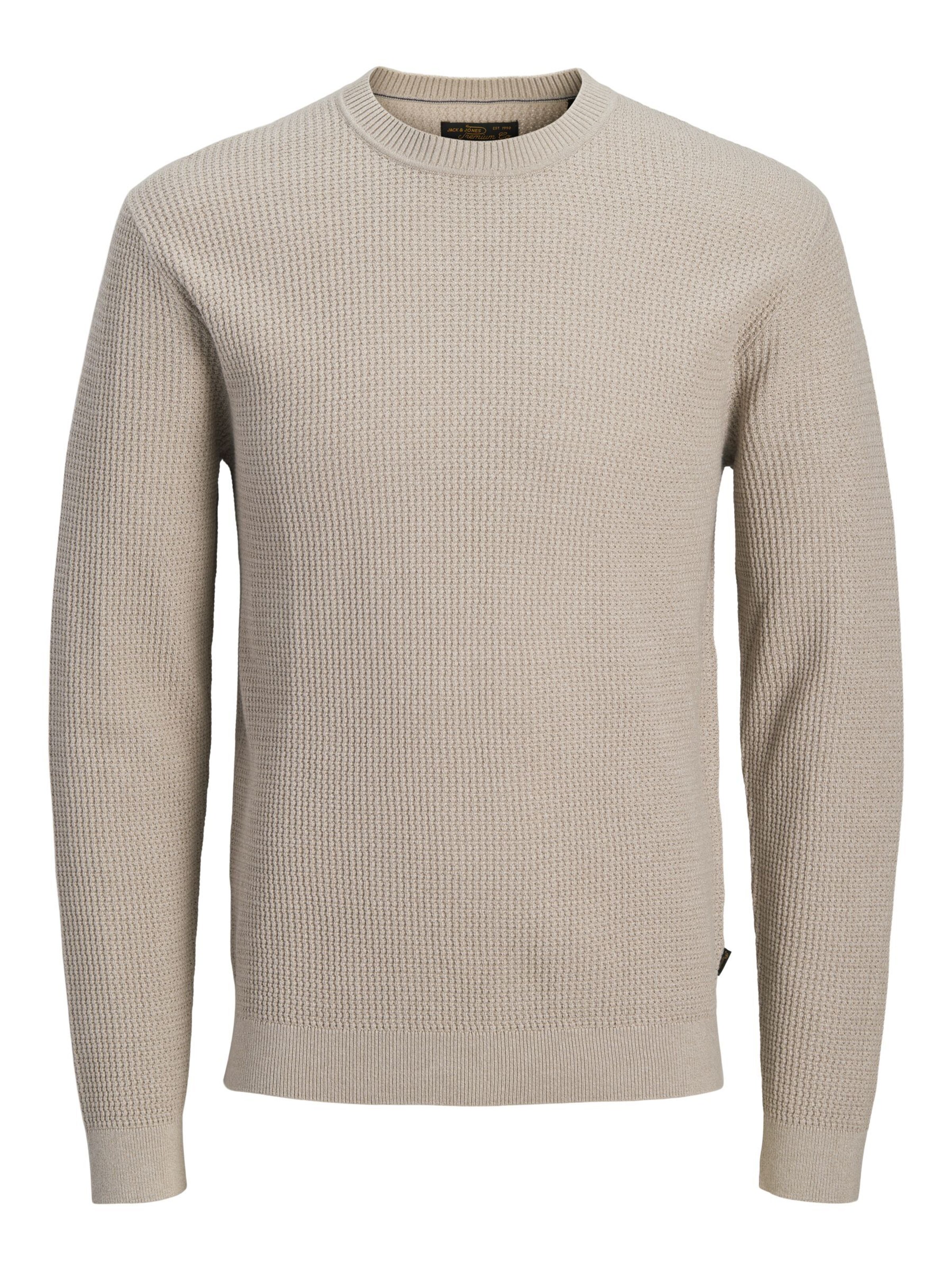 Pullover di Jack & Jones Plus in beige: frontale