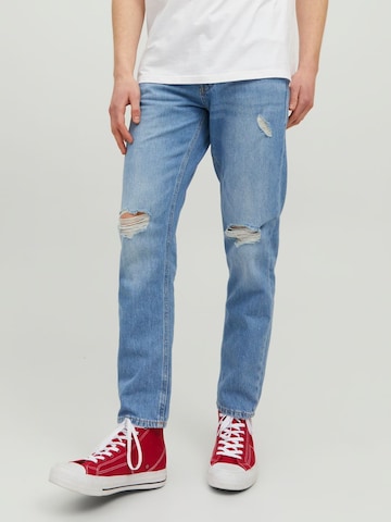 JACK & JONES Regular Jeans 'Mike' in Blauw: voorkant