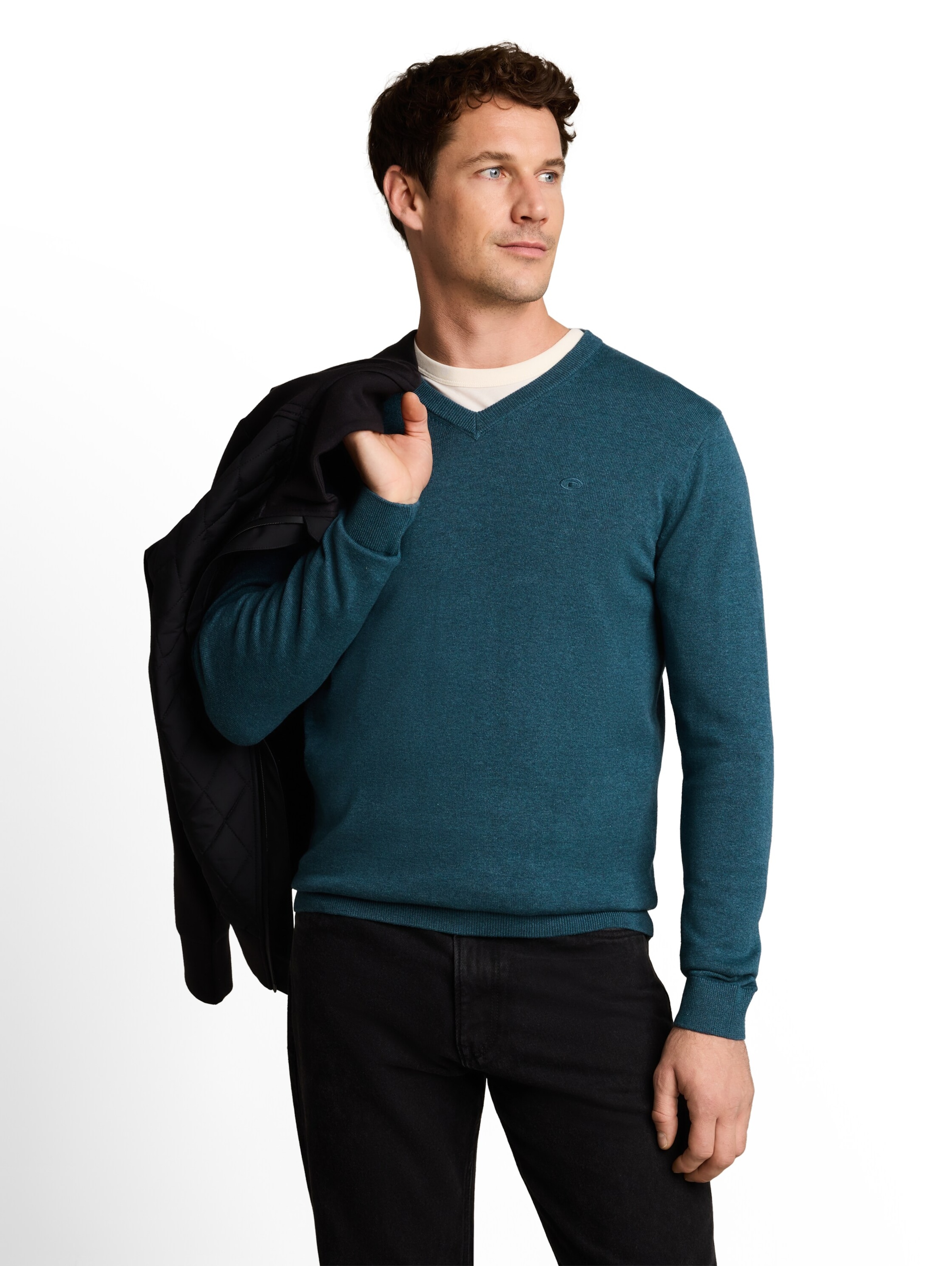 TOM TAILOR Pullover i grøn: forside