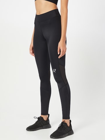 Skinny Pantalon de sport Rukka en noir