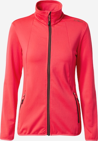 CMP - Chaqueta polar funcional 'Gridtech' en rojo: frente