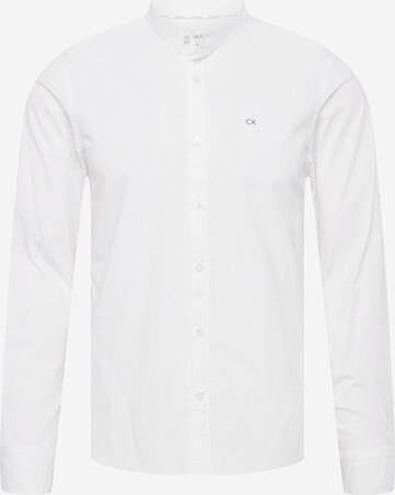 Calvin Klein Overhemd in Wit: voorkant