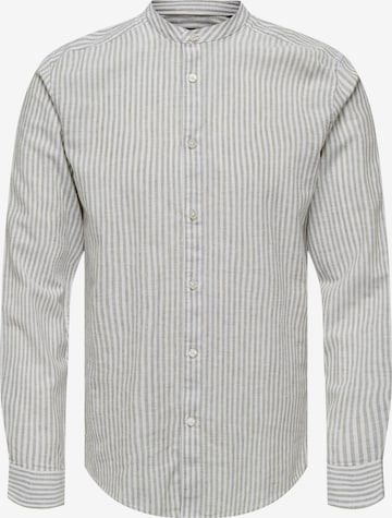 Chemise 'Caiden' Only & Sons en vert : devant