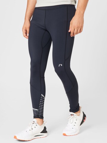 Newline Skinny Sportsbukser 'CHICAGO' i sort: forside