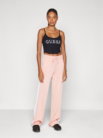Wide leg Pantaloni di GUESS in rosa