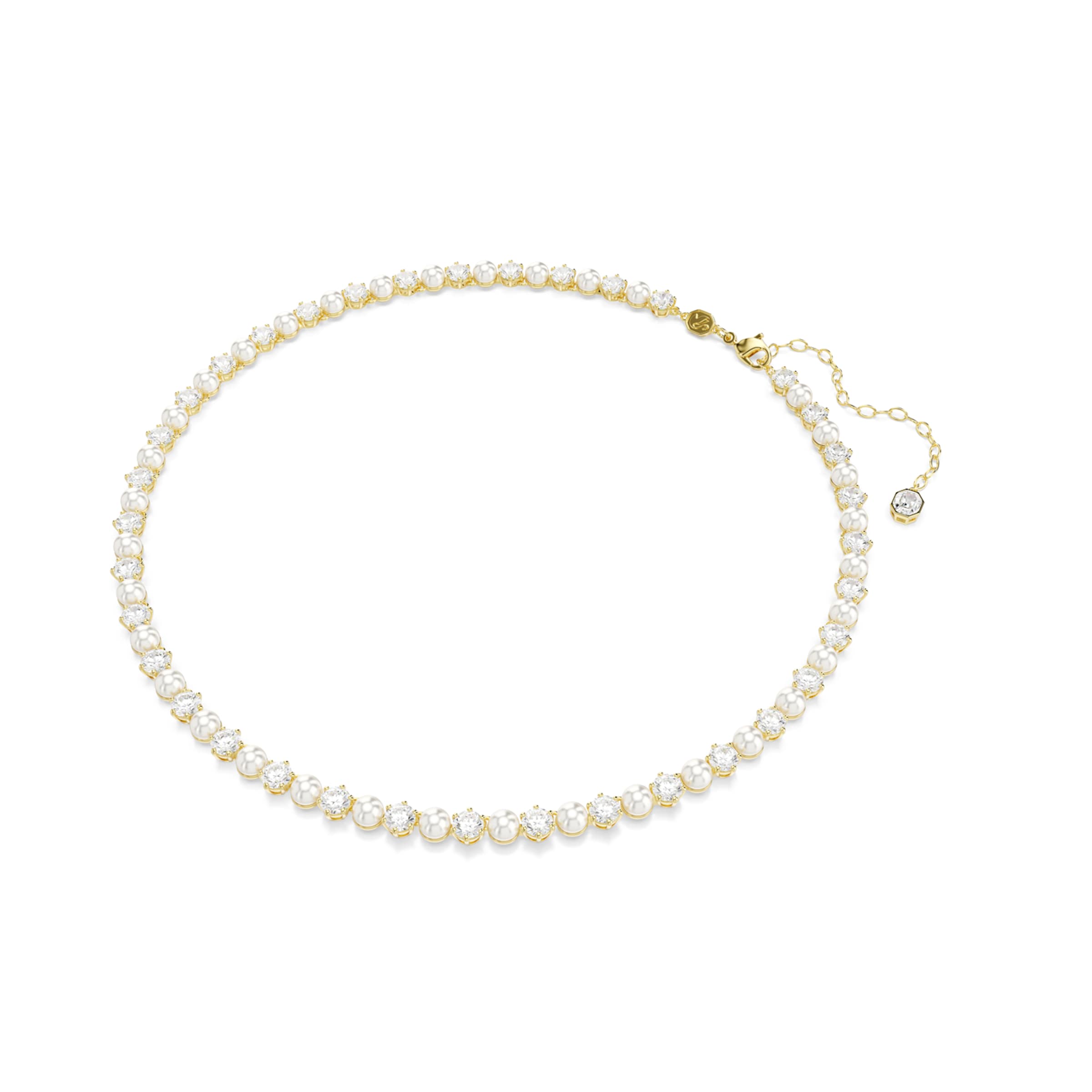 Chaîne Swarovski en or