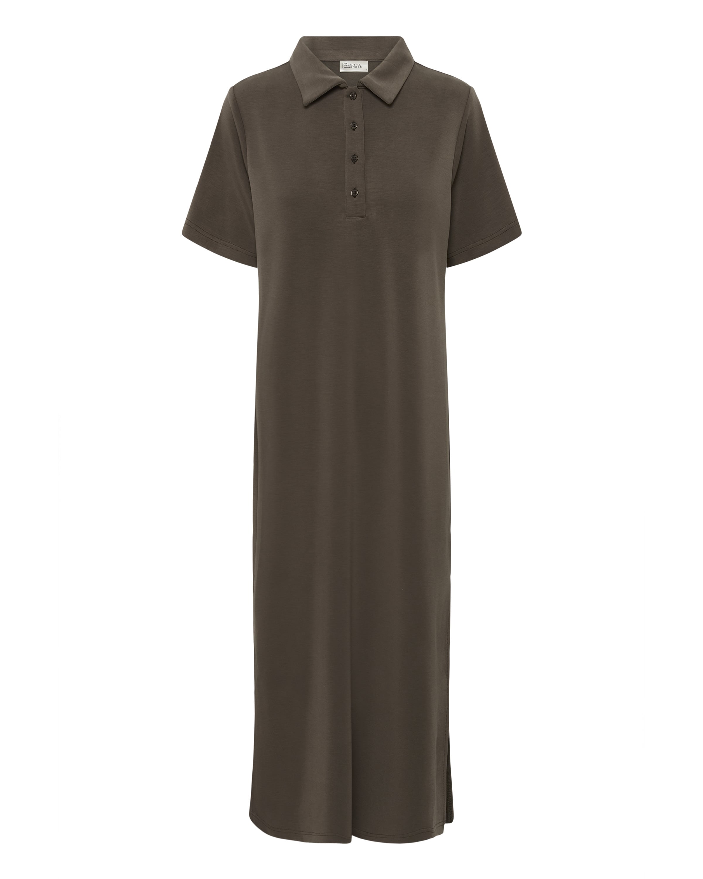 My Essential Wardrobe Dress 'Helle' in Brown: front