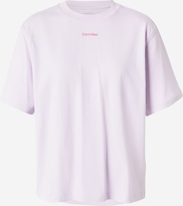 Calvin Klein JeansMajica - ljubičasta boja: prednji dio