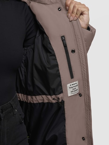 Cappotto invernale ' EVIEL ' di khujo in marrone