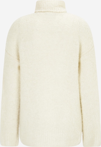 Pieces Tall Sweater 'NATHERINE' in Beige