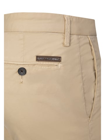 Karl Lagerfeld Regular Trousers in Brown