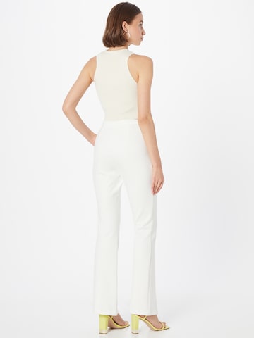 modström Flared Trousers 'Tanny' in White