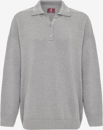 Williot Neulepaita värissä harmaa: etupuoli