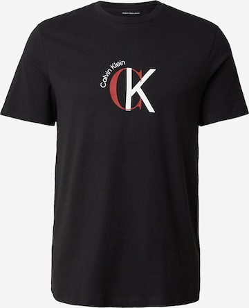 Calvin Klein Jeans Shirt in Black: front