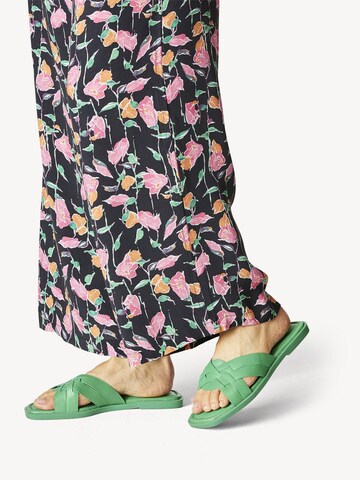Mule Tamaris en vert