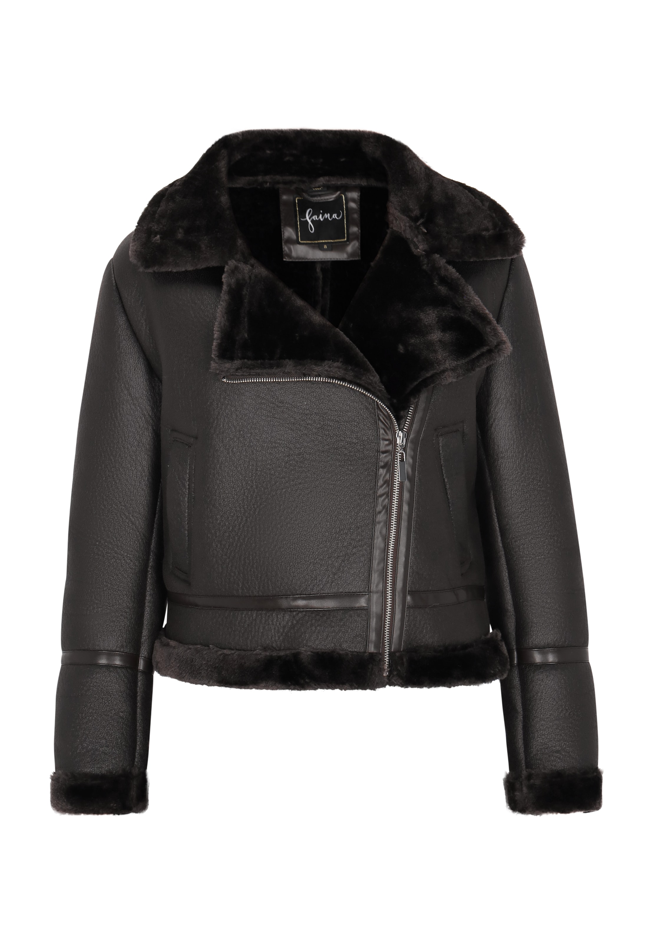 faina Übergangsjacke in Braun: Vorderseite