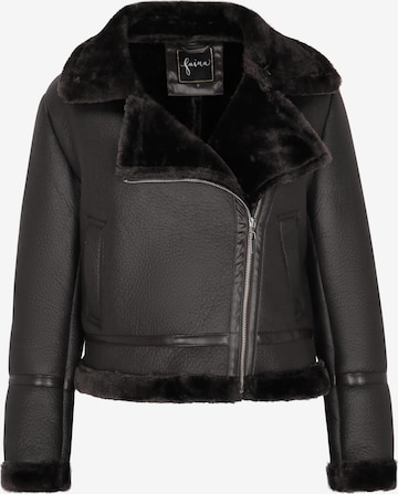 Veste mi-saison faina en marron : devant