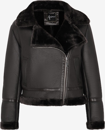 Demisezoninė striukė iš faina, spalva – tamsiai ruda, Prekių apžvalga