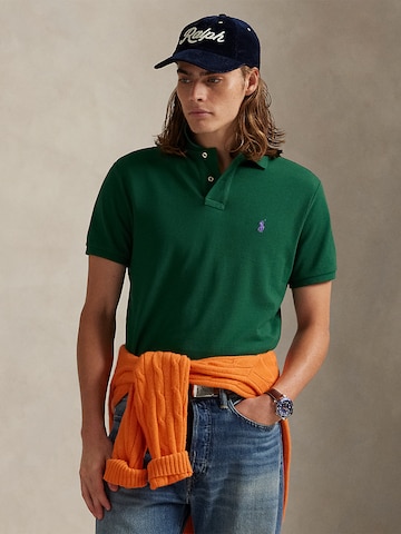 T-Shirt Polo Ralph Lauren en vert : devant