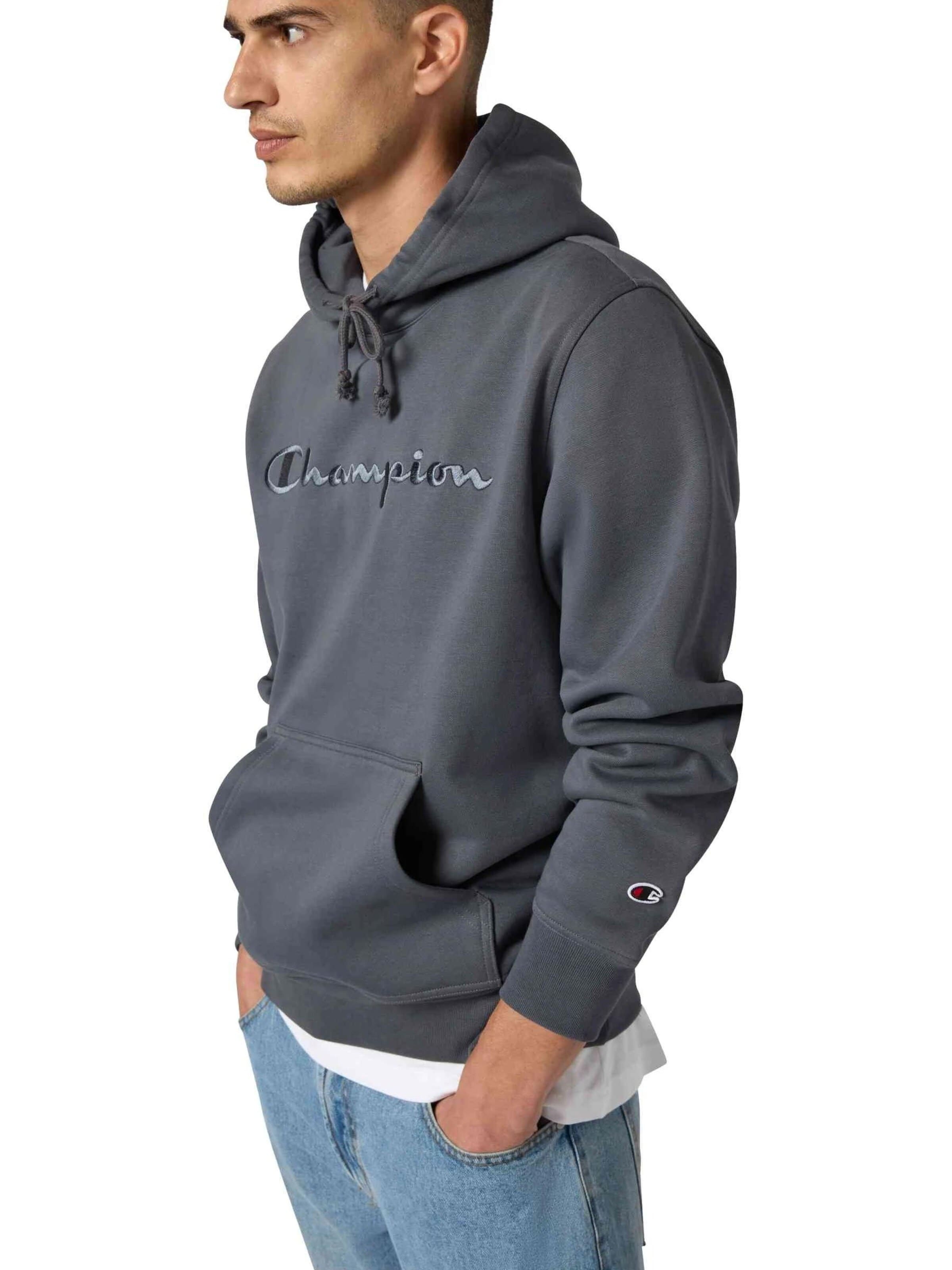Champion -DO NOT USE- Sweatshirt 'Sudadera champion antracita icons embroidered toned logo'‌‌ in Grau