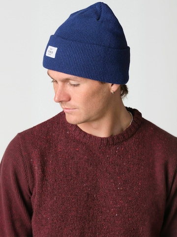 Klitmøller Collective Hat ' Rib ' in Blue: side