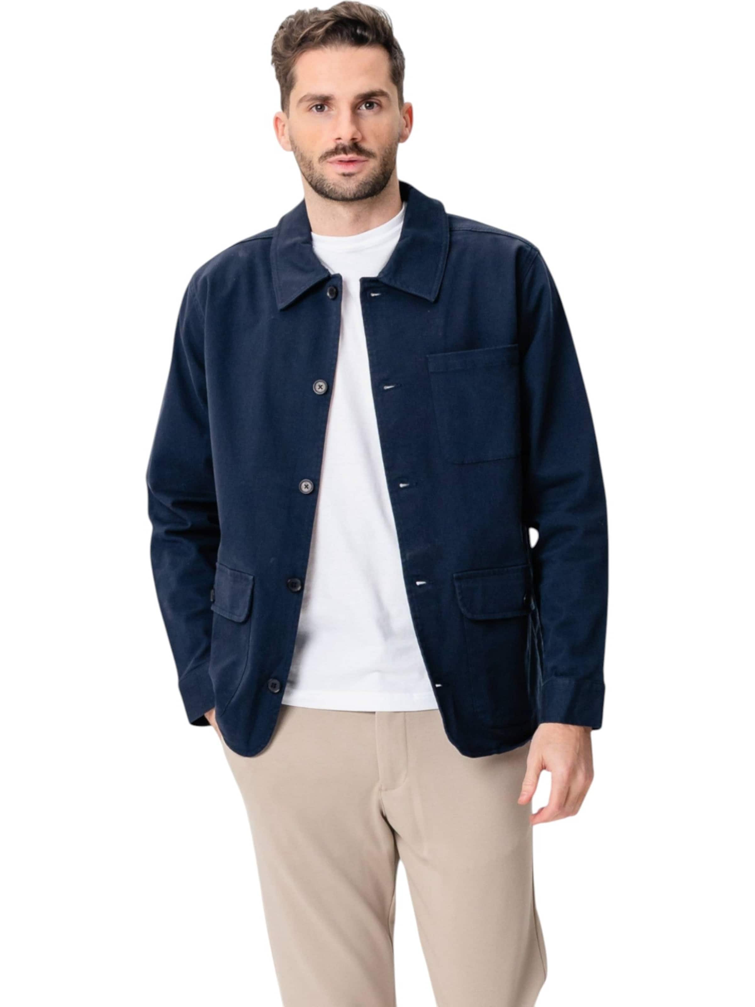 TEESHOPPEN Jacke in Blau: Vorderseite