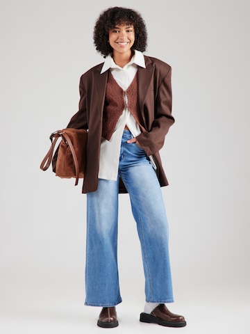 Hailys Wide leg Jeans 'Ka44ddy' in Blue