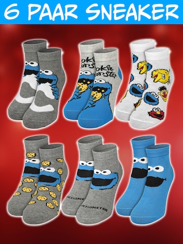SESAMSTRASSE Socken 'Adventskalender mit 12 Paar'‌‌‌ in Mischfarben