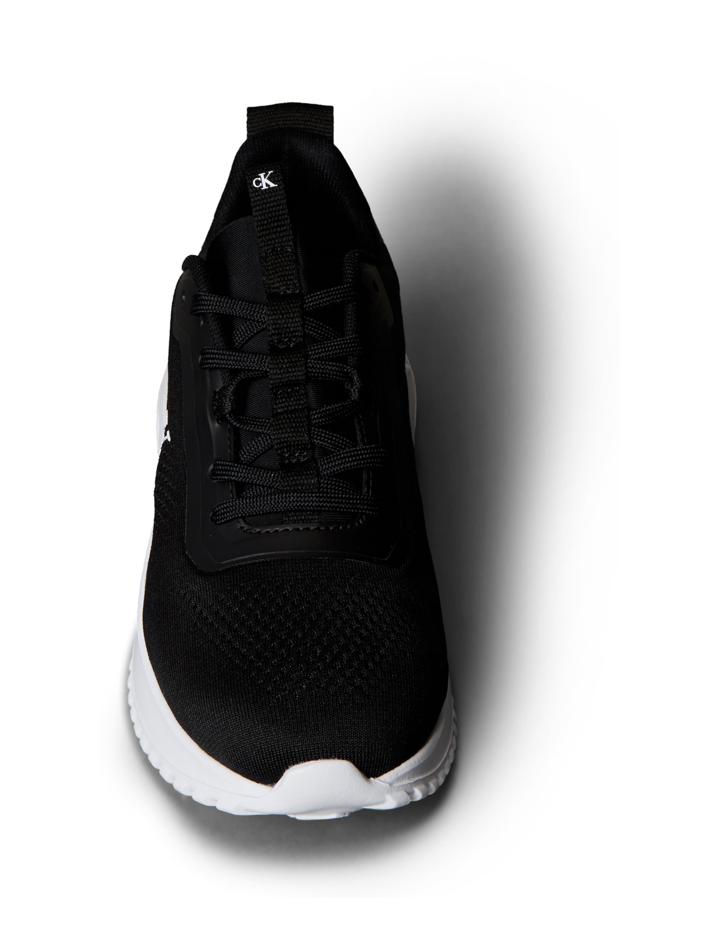 melns Calvin Klein Zemie brīvā laika apavi 'Eva Runner'