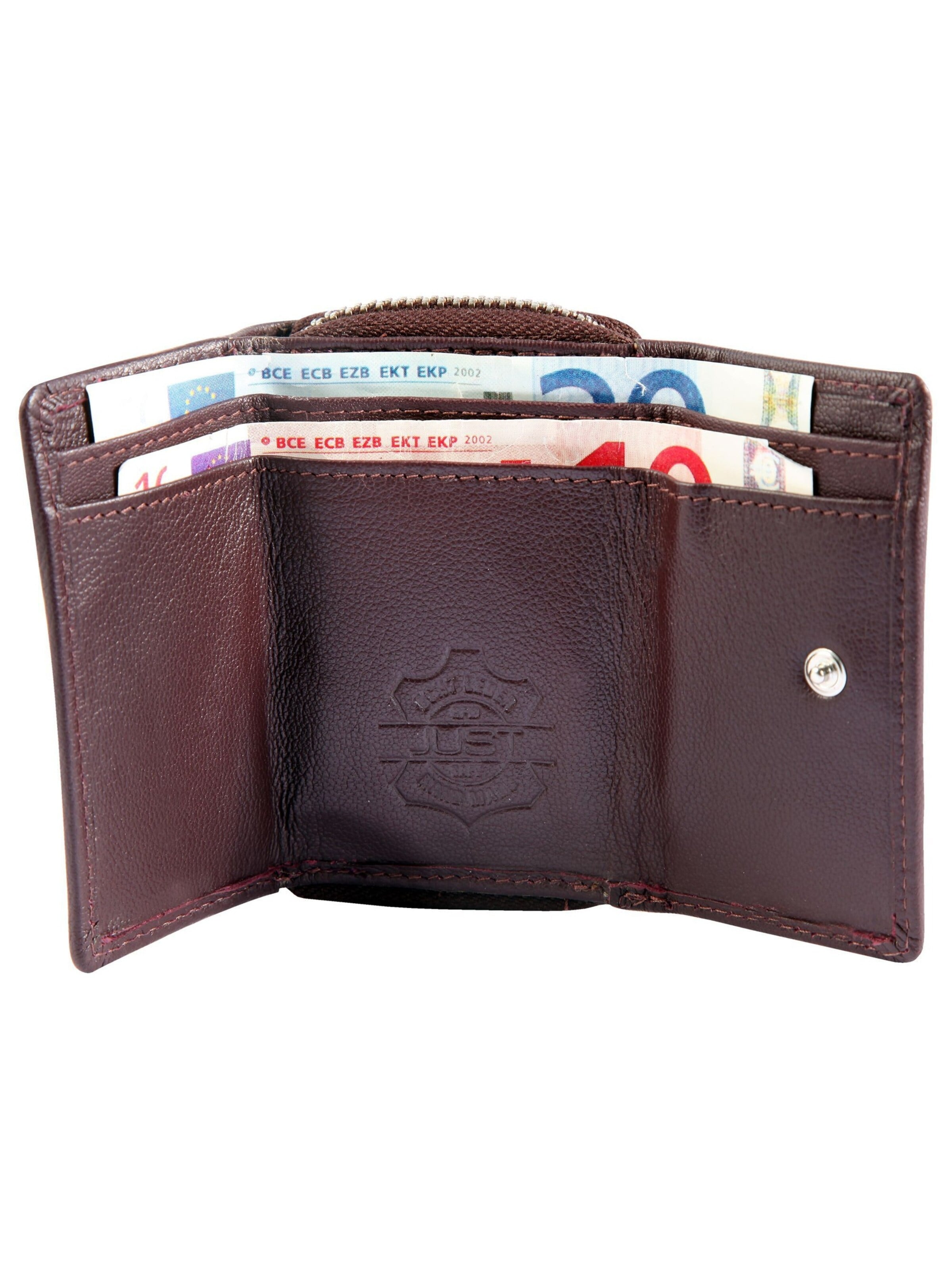 JUST Wallet 'RFID-Schutz' in Brown