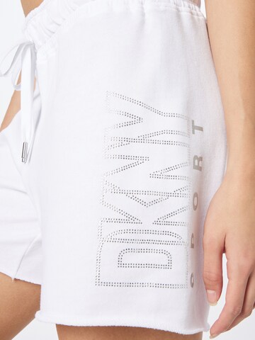 DKNY Performance regular Παντελόνι φόρμας σε λευκό