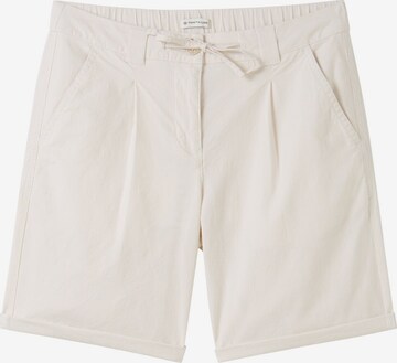 TOM TAILOR Regular Shorts in Beige: predná strana