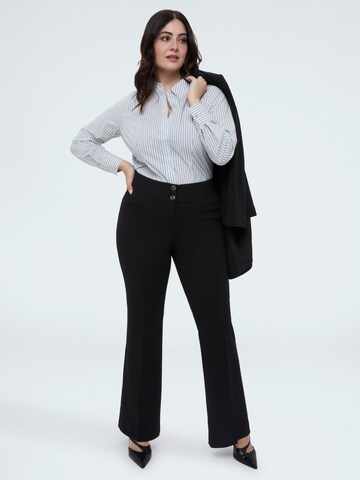 Chemisier Fiorella Rubino en gris