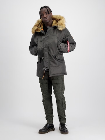 ALPHA INDUSTRIES Зимна парка 'N3B VF 59' в сиво