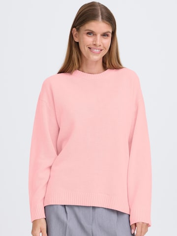 Oxmo Strickpullover in Pink
