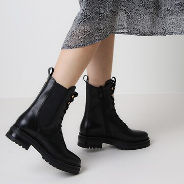 MEXX Lace-Up Ankle Boots 'Hinya' in Black