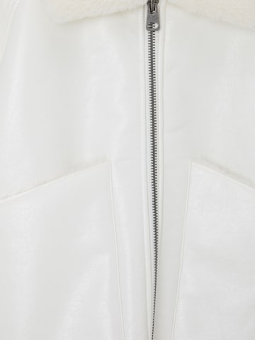 Pull&Bear Overgangsjakke i hvid