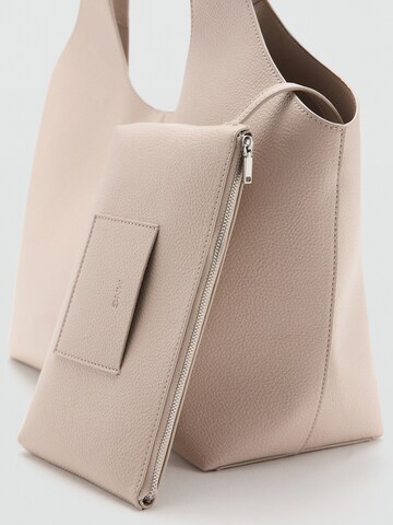 MANGO Shopper 'CANDANCE' in Wit