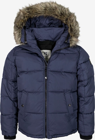 GARCIA Winter Jacket in Blue: front