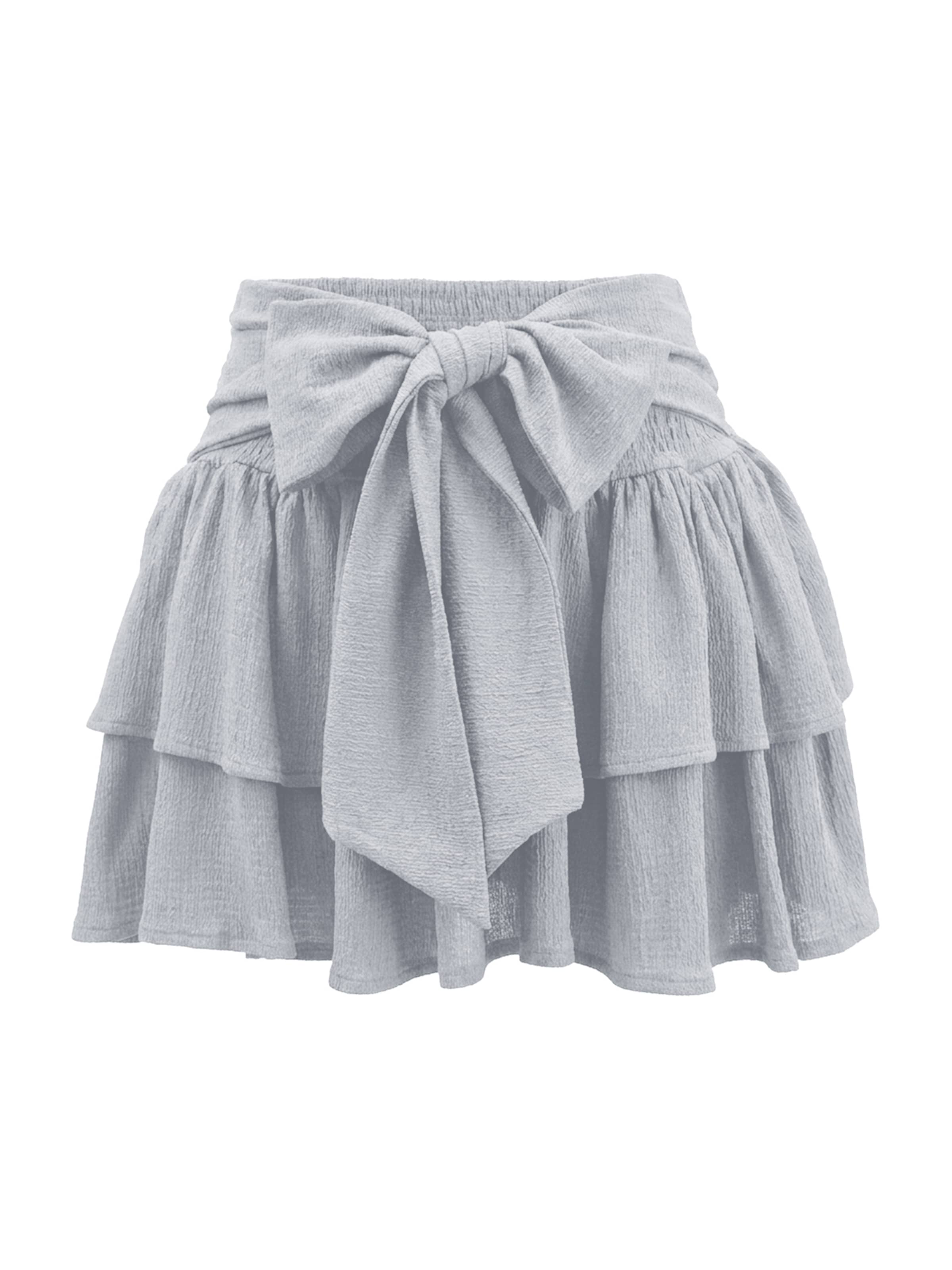 Jupe Imily Bela en gris : devant