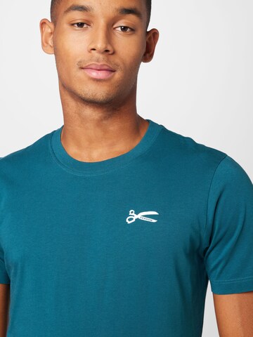 DENHAM T-Shirt in Blau