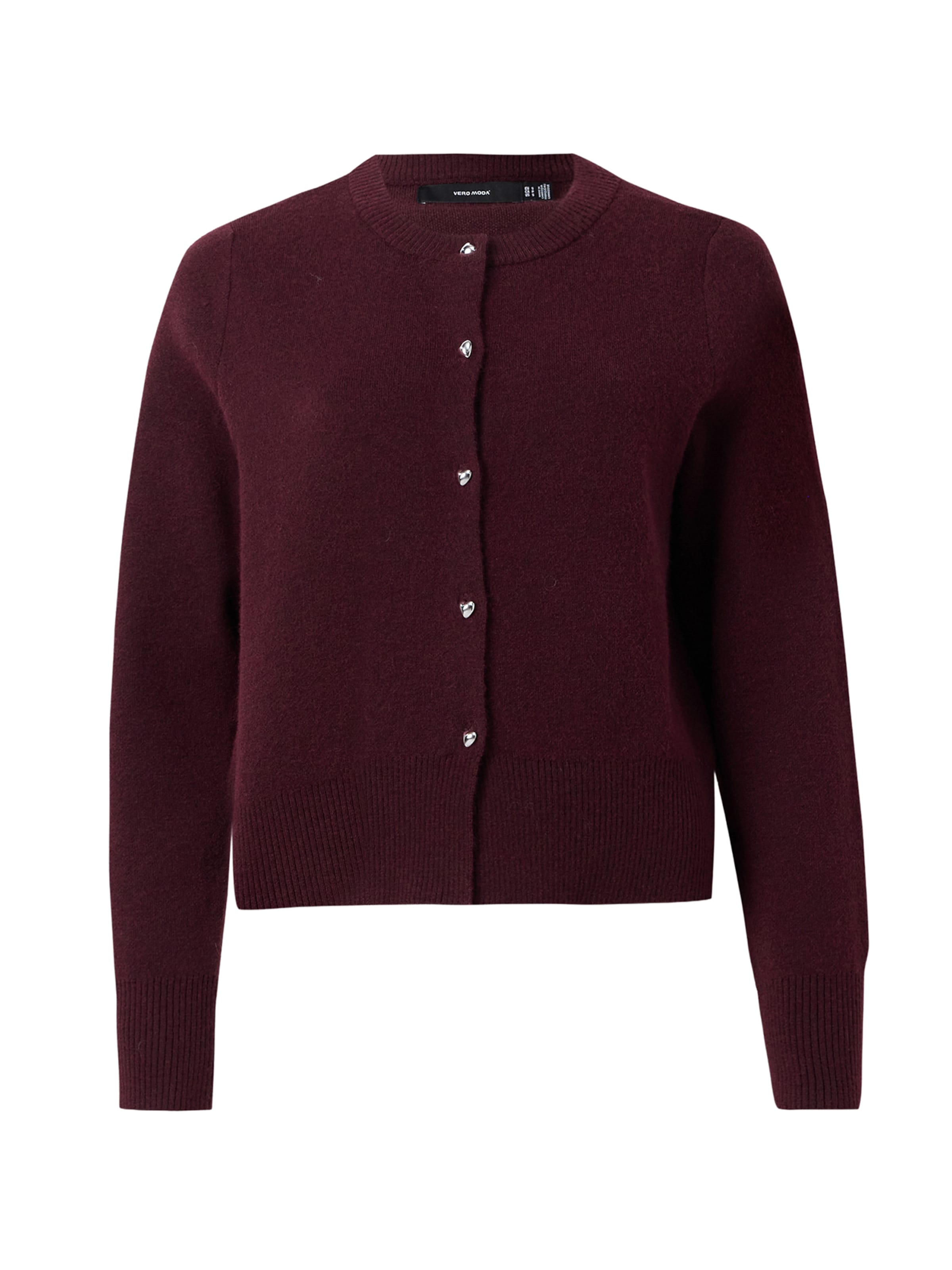 VERO MODA Knit cardigan 'KACY' in Red: front