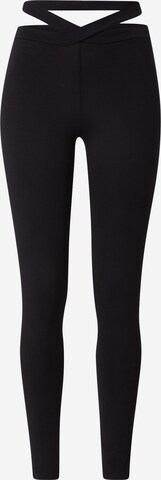 ABOUT YOU Skinny Leggings 'Ayana' in Black: front