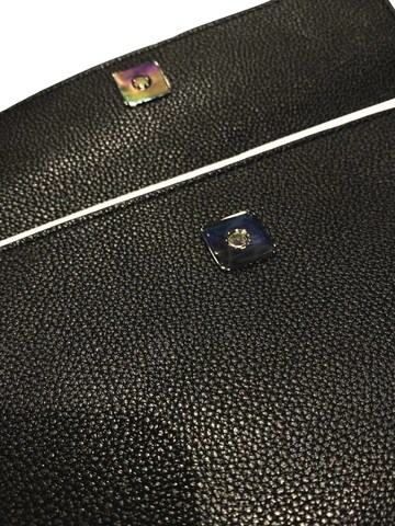 LACOSTE - Bolso de hombro 'Lacoste Sac Bandoulière Lacoste Business Homme Noir' en negro