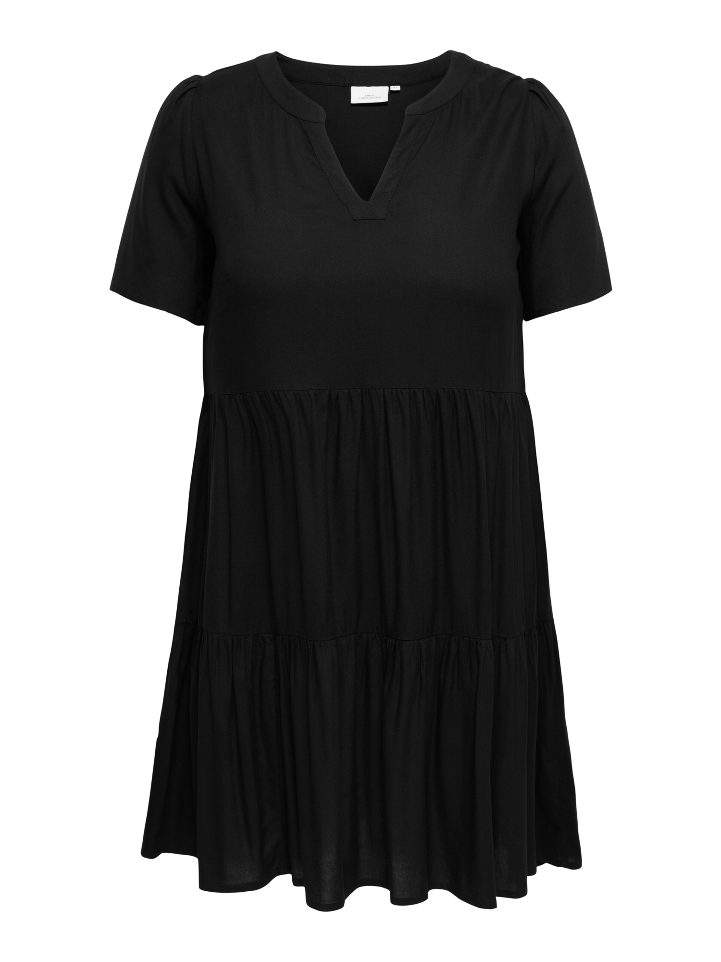 ONLY Carmakoma Sommarklänning 'CARZally Thea' i svart: framsida