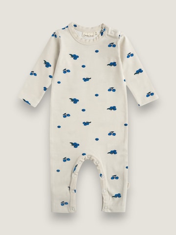 LouieLouie Nachtkledij 'Louie ∼ Blueberry' in Wit: voorkant