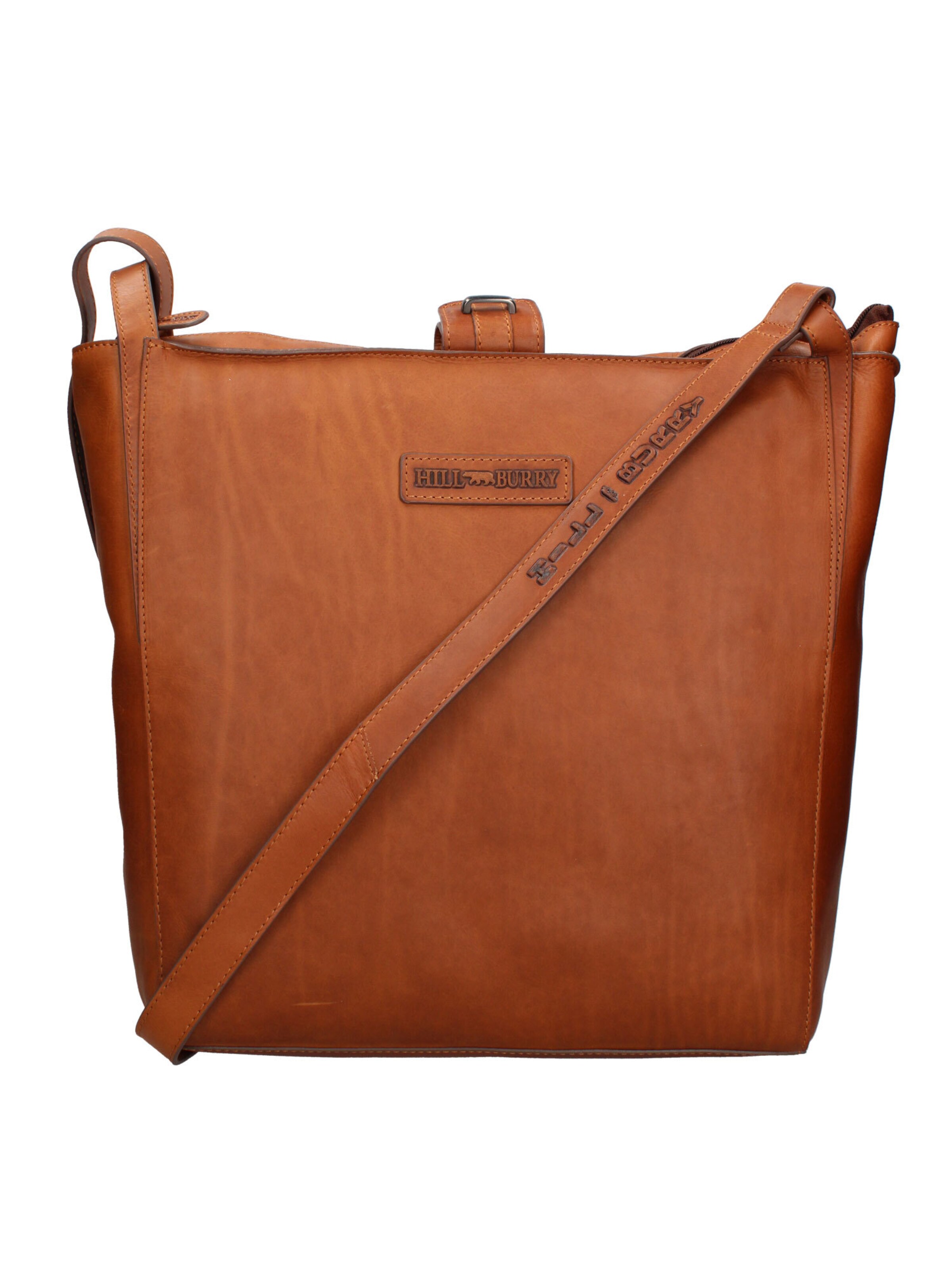Borsa a tracolla di HILL BURRY in marrone: frontale