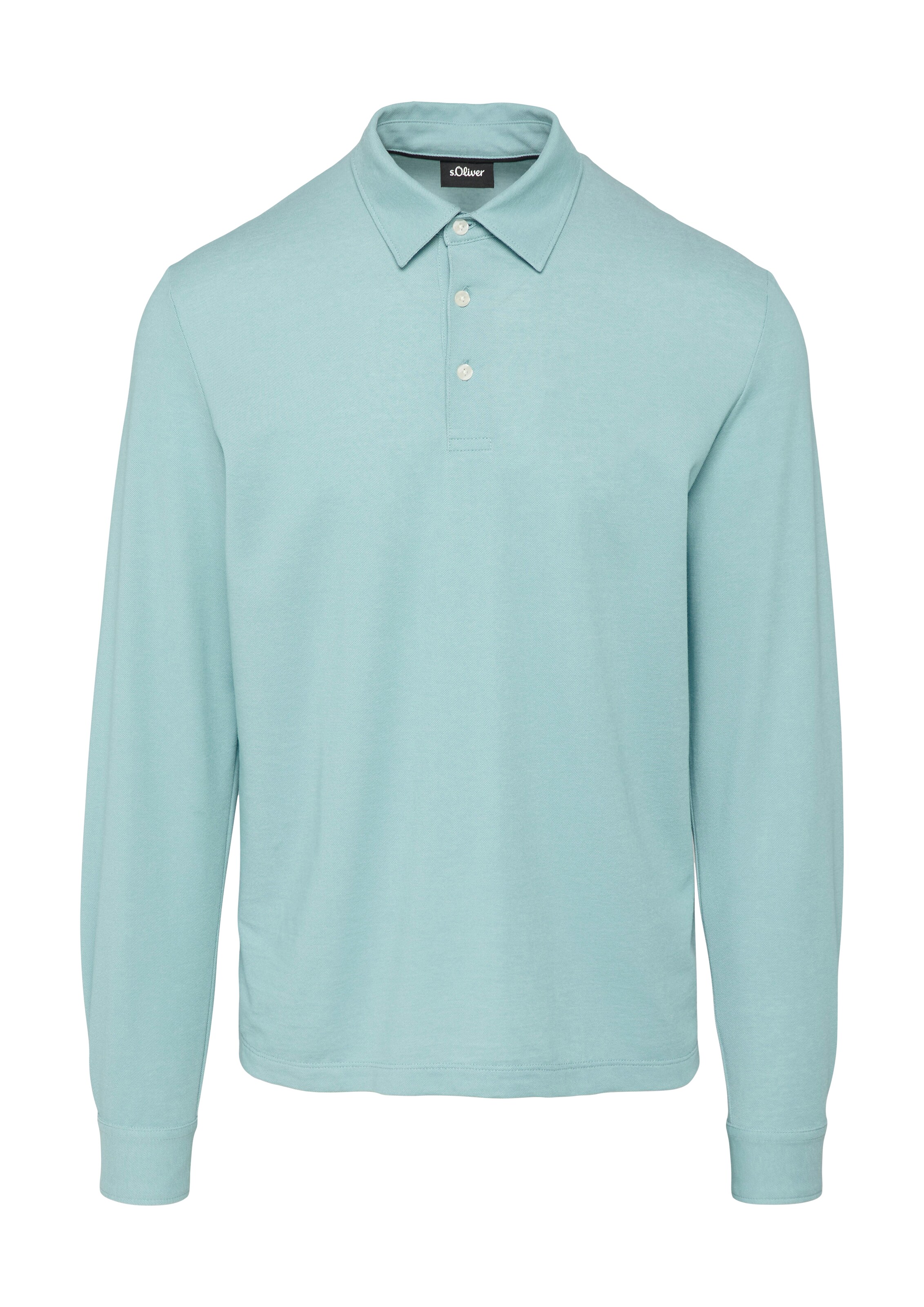 s.Oliver BLACK LABEL Shirt in Blauw: voorkant