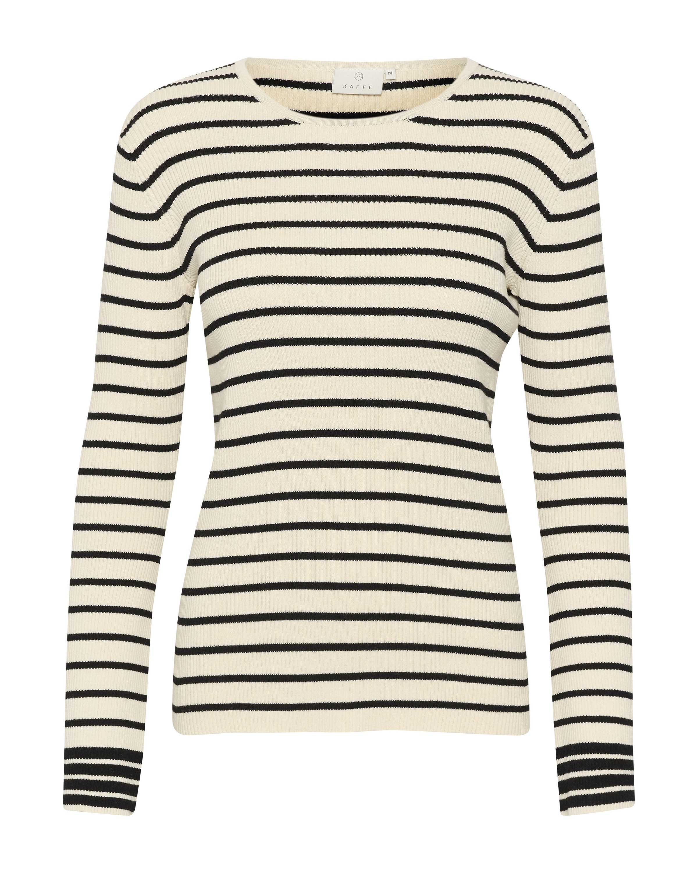 Pull-over 'KAJordie' Kaffe en beige : devant