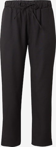 Regular Pantalon Trendyol en noir : devant